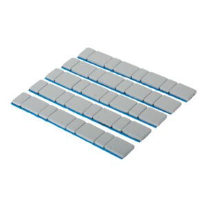 Plaklood 4x5/10gr 100 stuks 6kg grijs gecoat