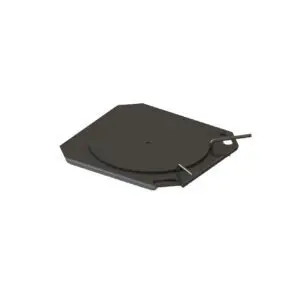Wieluitlijnings-draaiplaten / draaitafels – universeel, lage uitvoering (20 mm hoog)