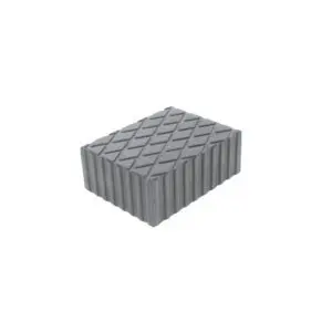 60 mm rubber pad / blok voor hefbrug