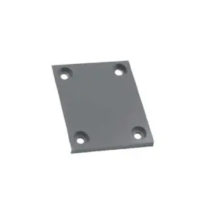 Rubberen pad voor hefbruggen – Lengte x Breedte x Hoogte: 105 mm x 80 mm x 8 mm, Gewicht: 85 gram.