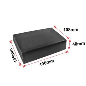 40mm rubberen pad / blok for tyre bead breaking