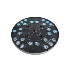 Plaklood 5 gram op rol – 6 kg, grijs gecoat