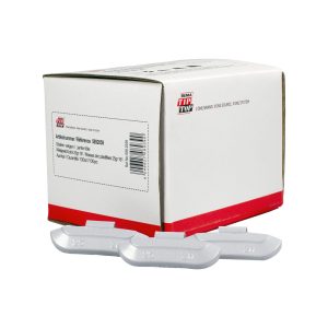 Wielgewicht zink 25 gram – stalen velg, grijs – 100 stuks