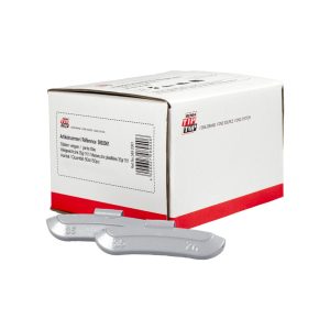Wielgewicht zink 35 gram – stalen velg, grijs – 50 stuks