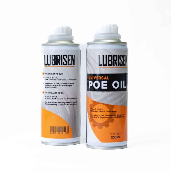 Lubrisen universele poe olie 250ml voor airco machines