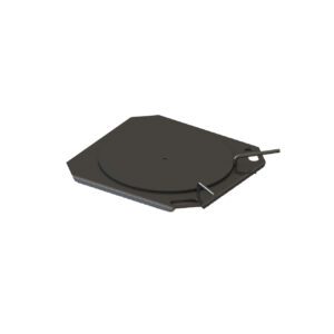 Wieluitlijnings-draaiplaten / draaitafels – universeel, lage uitvoering (20 mm hoog)