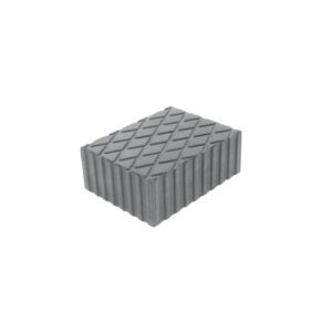 60 mm rubber pad / blok voor hefbrug
