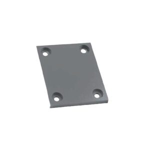 Rubberen pad voor hefbruggen – Lengte x Breedte x Hoogte: 105 mm x 80 mm x 8 mm, Gewicht: 85 gram.