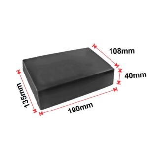 40 mm rubberen pad / blok voor het losdrukken van de hiel van de band.